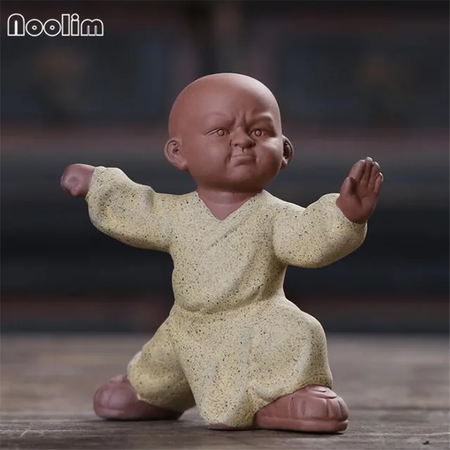 Lila Ton Teehaustier - Handgefertigte Ferkel-Statue Für Tee-Zeremonien