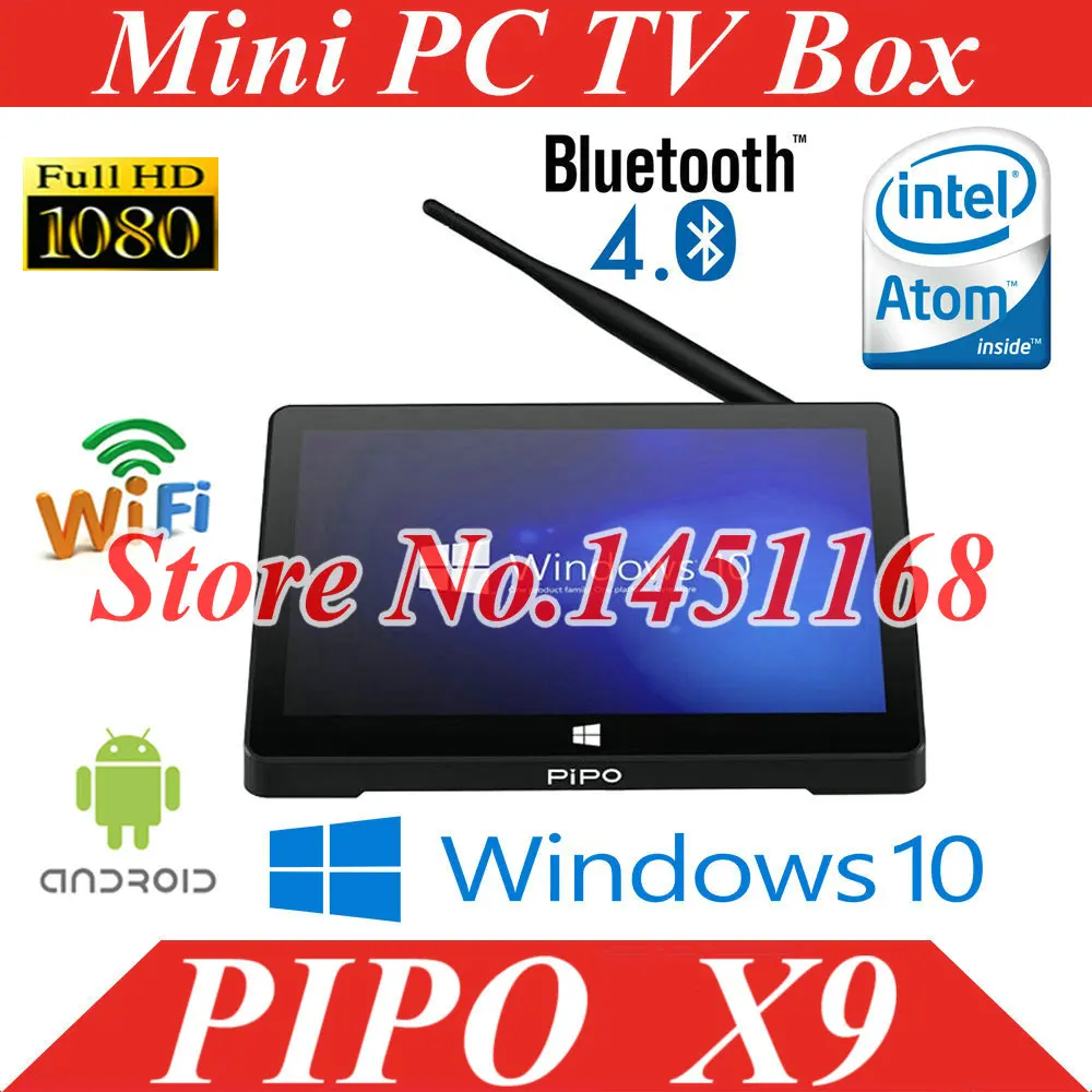 Lowest Price Mini PC Pipo X9 Tv Box Windows10 Android4.4 Dual Boot 8.9 inch Tablet Mini PC Intel Z3736F Quad Core 2G/32G LAN BT4.0 HDMI Lowest Price Mini PC Pipo X9 Tv Box Windows10 Android4.4 Dual Boot 8.9 inch Tablet Mini PC Intel Z3736F Quad Core 2G/32G LAN BT4.0 HDMI
