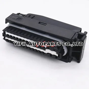 

1 Set 1J0906380B 52 Pin/Way Auto Computer Welding Plate ECU Female Auto Connector Control System Plug Housing