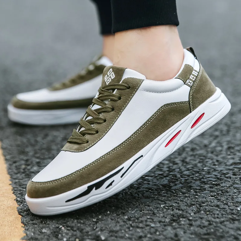 New 2019 Spring Summer Shoes Men Sneakers Low Top Black Shoes Men's Casual Shoes Male Brand Fashion Sneakers
