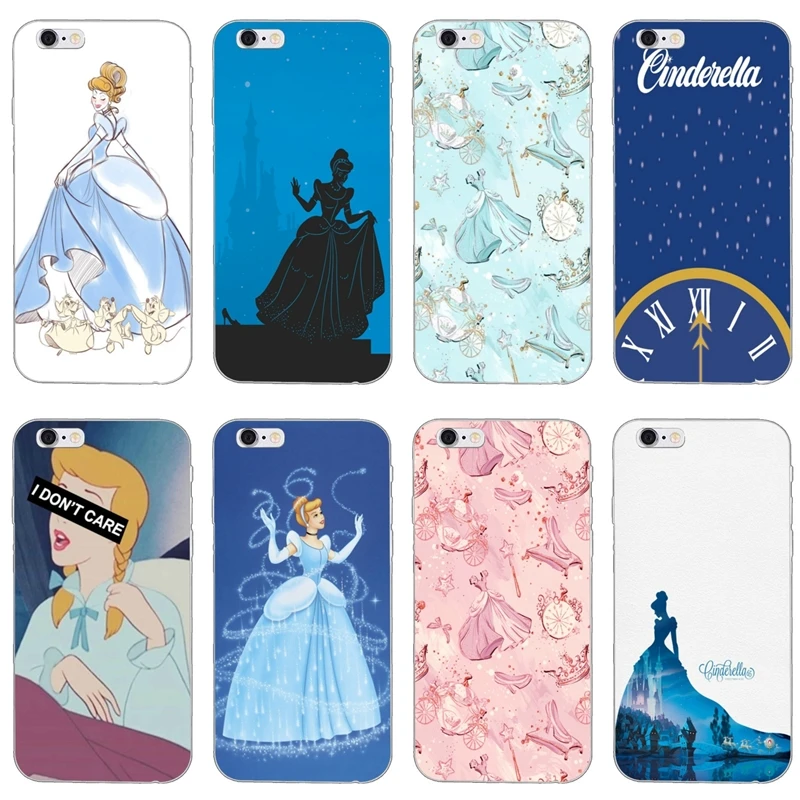

Princess Cinderella Silicone Phone Case For Huawei P30 P20 P10 P9 P8 pro Lite plus P Smart Mini GR5 2019