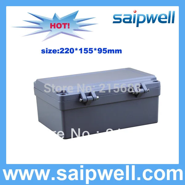 

220*155*95mm Waterproof Aluminum Box IP67 For Home Use SP-AG-FA14