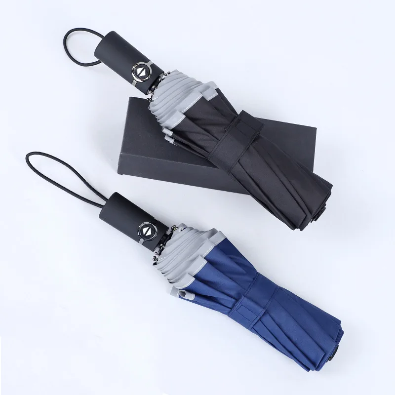 

Automatic big Umbrella male 10k Folding umbrella fishing waterproof man sun umbrella golf parasol men rain umbrella corporation