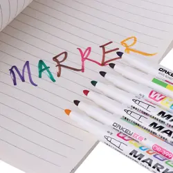 12 Цветов канцелярские Маркеры для доски ручки нетоксичные сухого стирания Марк знак тонкий наконечник Комплект поставки дропшиппинг