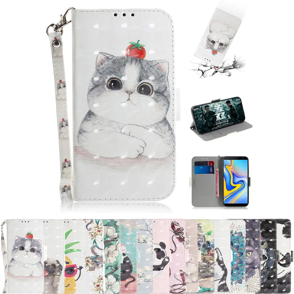 

for Samsung Galaxy J6+ 2018 case SM-J610FN/DS SM-J610FN SM-J610F SM-J610G for Samsung J610 J6 Prime / J6 Plus Flip phone Cover