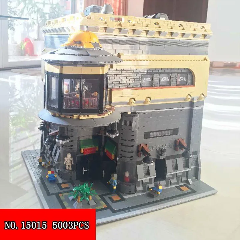 

15015 Streetscape Series Museum MOC legoinglys Model Engraved Alpinia Assembling Plastic Building Blocks Toys 5003pcs