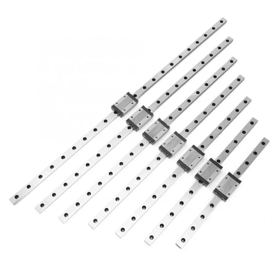 

MGN12H Black Miniature Linear Rail Guide12mm Width with Slide Block NEW