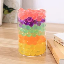 5 bags(500pcs)Crystal Soil Hydrogel Gel Polymer Water Beads Flower/Wedding/Decoration Maison Growing Water Balls Big Home Decor