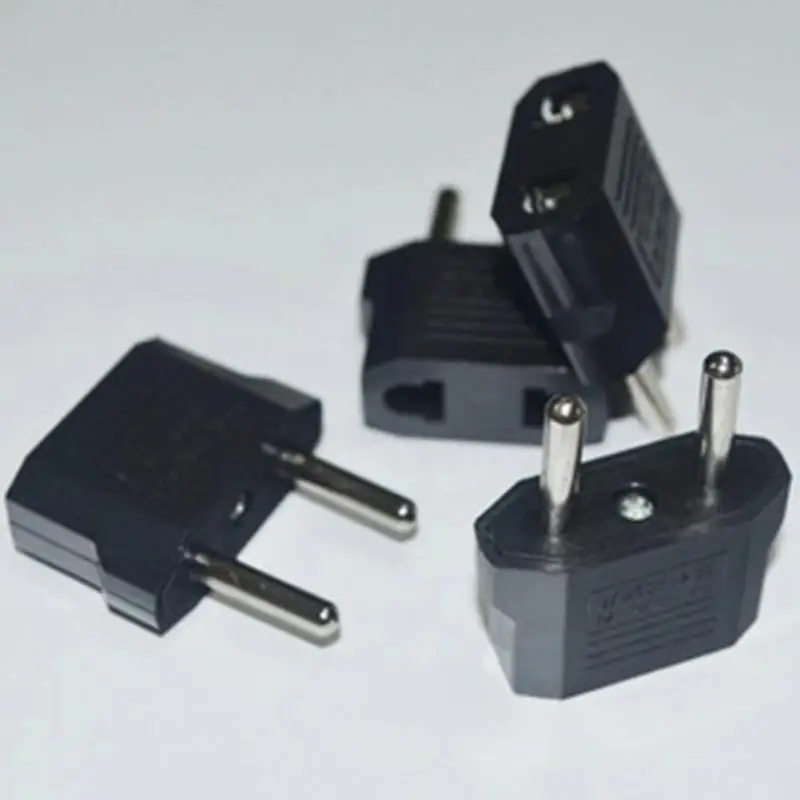 

EU Euro Europe Plug Adapter 5A 220V Dual-use Socket Black Metal Plastic Transform Plug Socket Adapter For Travel Household #2840