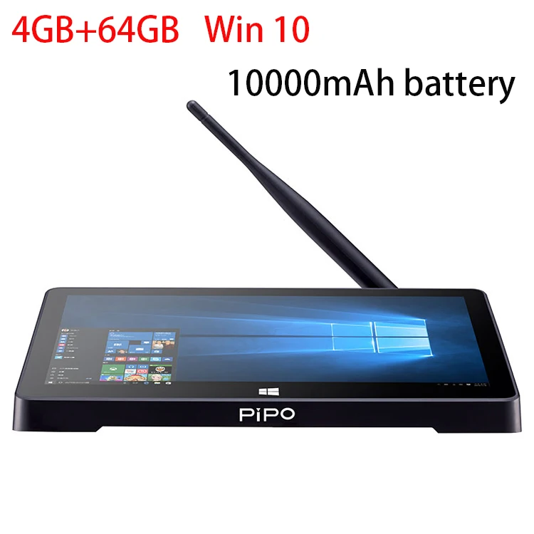 10," PiPo X10 Pro мини ПК Win10 ТВ коробка intel X5-Z8350 Четырехъядерный 4 Гб ram 32 ГБ rom 1920*1280 HDMI WiFi - Комплект: 64GB win 10