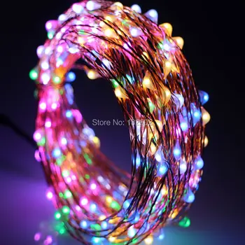 

12m/40Ft 240 Leds Outdoor LED String Lights Warm White Copper Wire Christmas Starry Fairy Lights+Power Adapter(EU,US,UK,AU Plug)