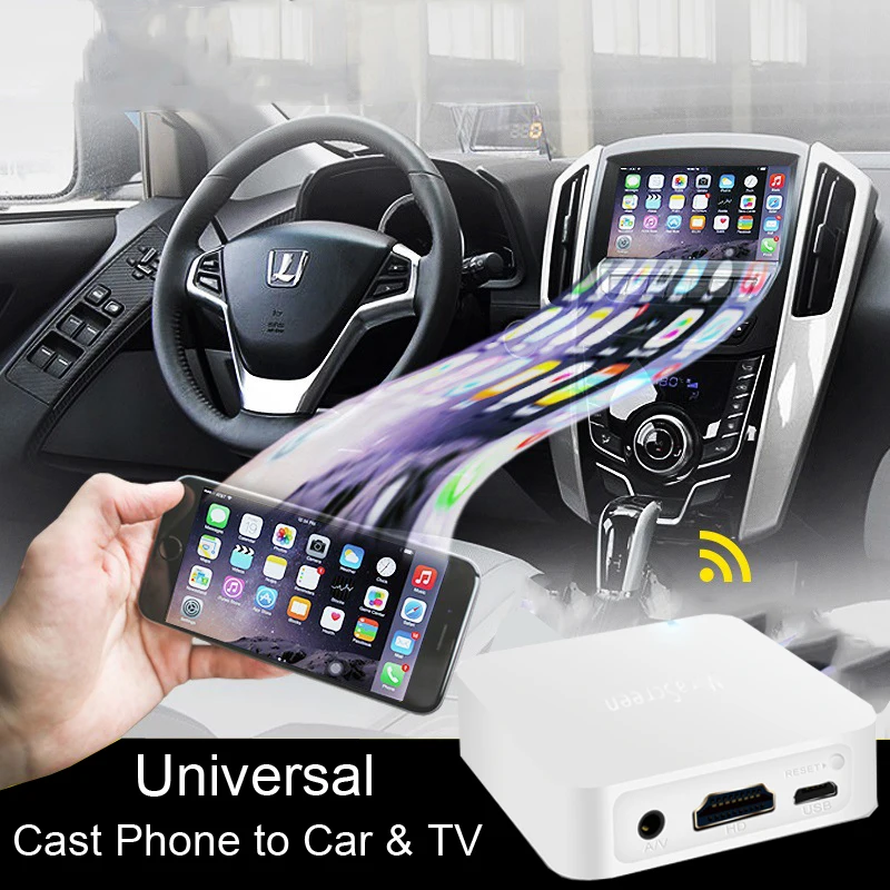 

Mirascreen Car Wireless Wifi Display Anycast Screen Mirroring hdmi AV Stick Video Adapter Receiver dongle for ios android to TV