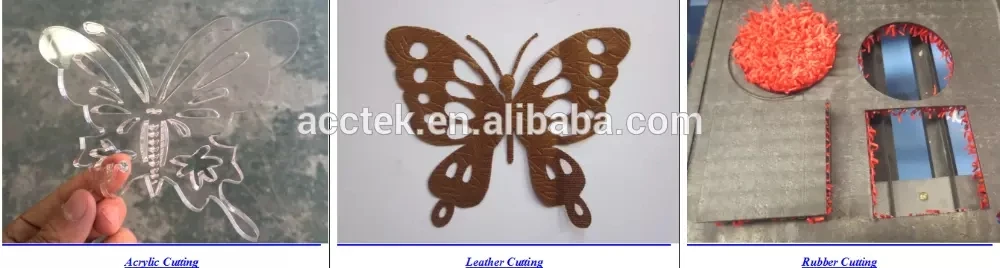 

Monogram cnc laser cutting machine for wood AKJ6040 with Hiwin from Taiwan cnc laser cutter