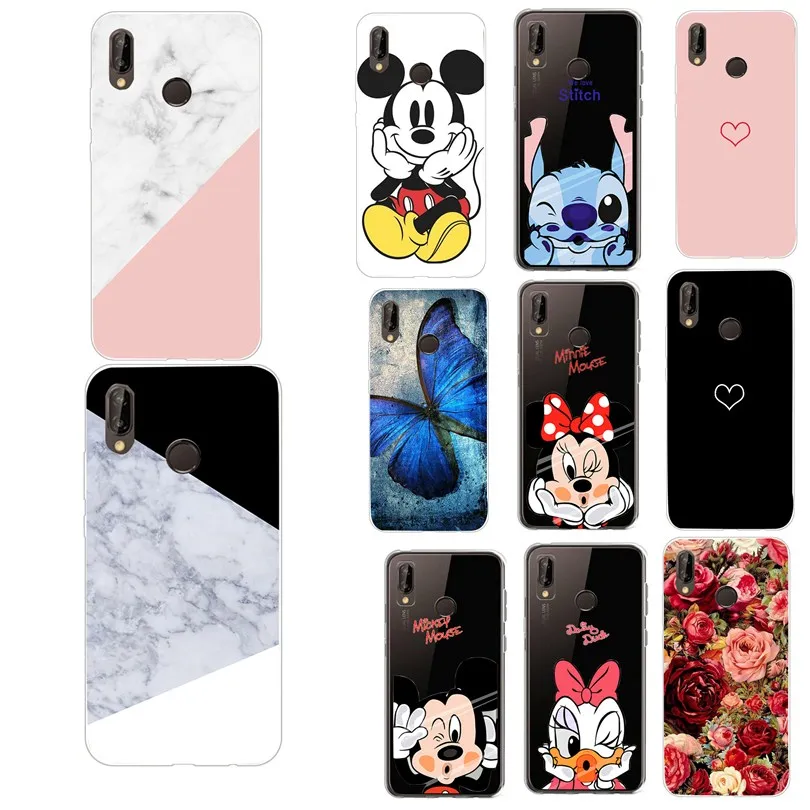 

Case For Huawei P20 Lite Cover Soft For Huawei P Smart P10 P8 P9 Lite Mini Mate 10 Lite Y5 II Honor 9 Lite Case Phone capinha