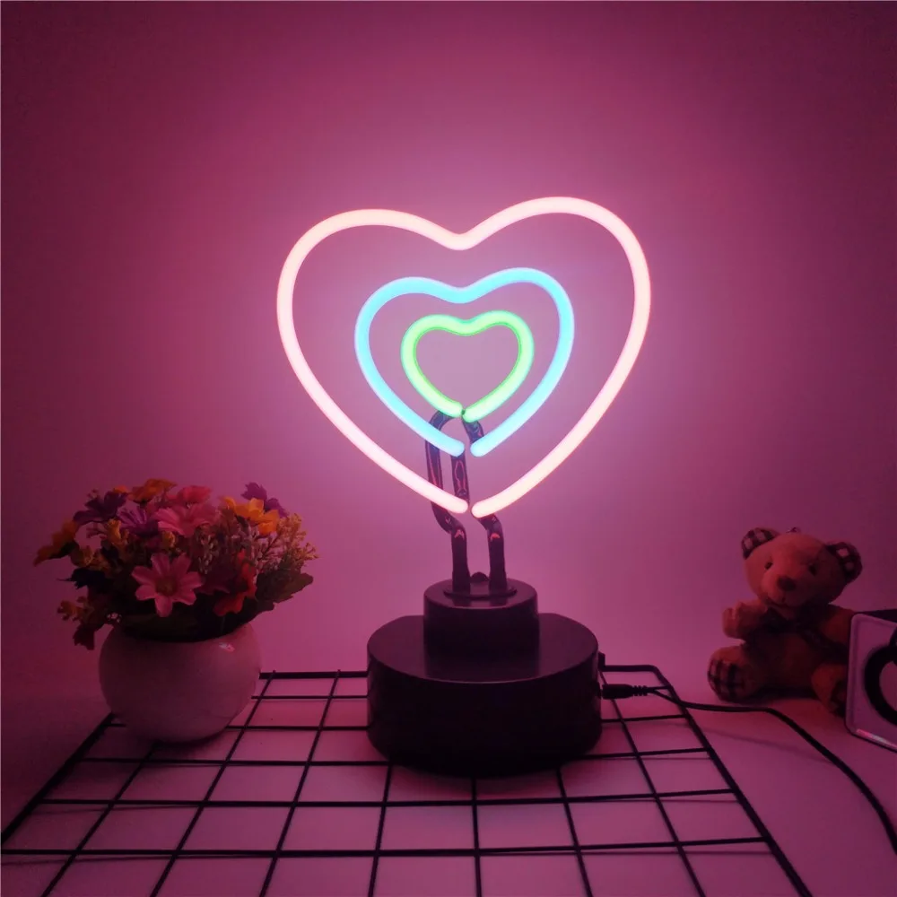 neon light tubes home