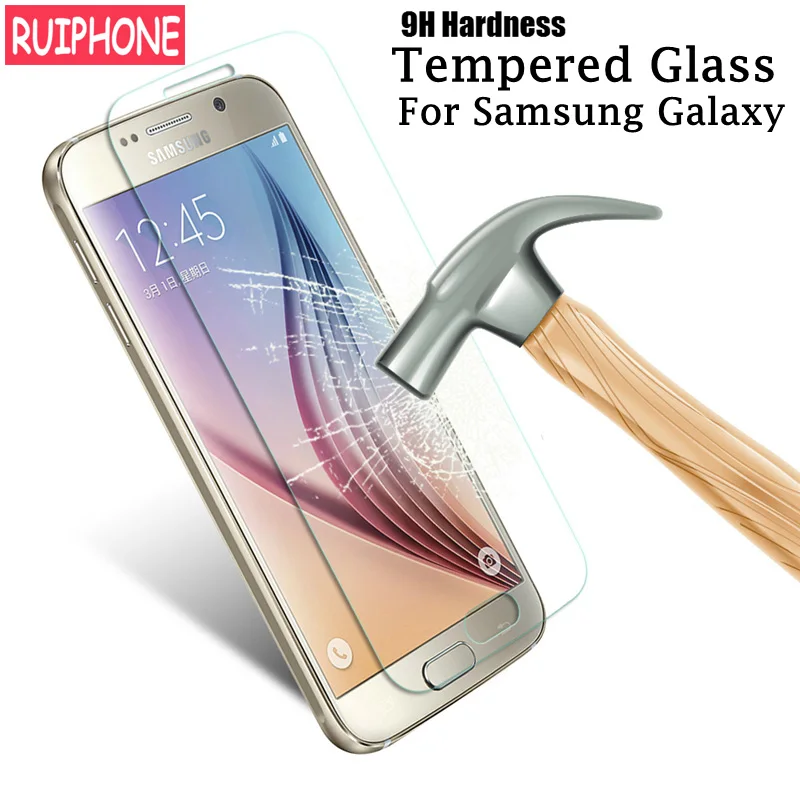 

9H Tempered Glass For Samsung Galaxy A3 A5 A7 2016 Screen Protector For Samsung A5 A3 A7 2017 note3 note4 note5 Protective film