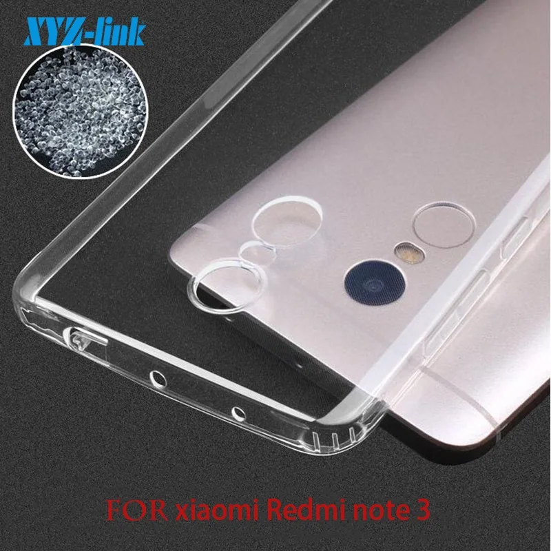 XYZ-link for xiaomi redmi note 3 Ultra Thin Case Transparent Cover note3 soft TPU armor |