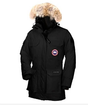 2015 de invierno chaquetas canadiense de pluma de ganso abrigos Parkas alta  calidad de la marca mujeres calientes delgado cuello de piel grande|jacket  store|jacket suedejacket clasps - AliExpress