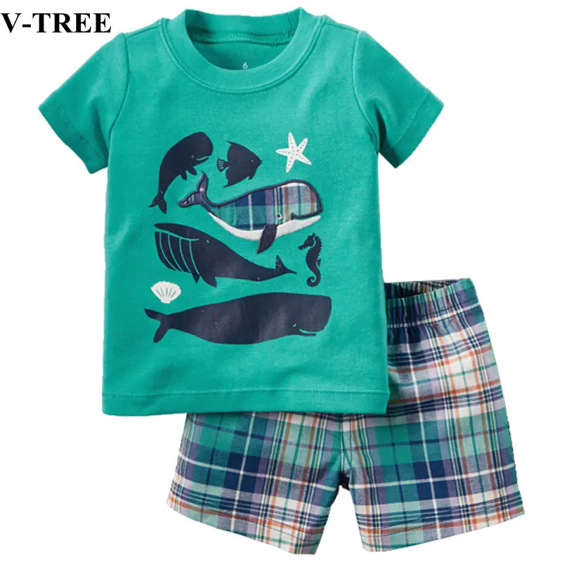 Buy Summer Boys Clothing Set Short sleeve T shirt