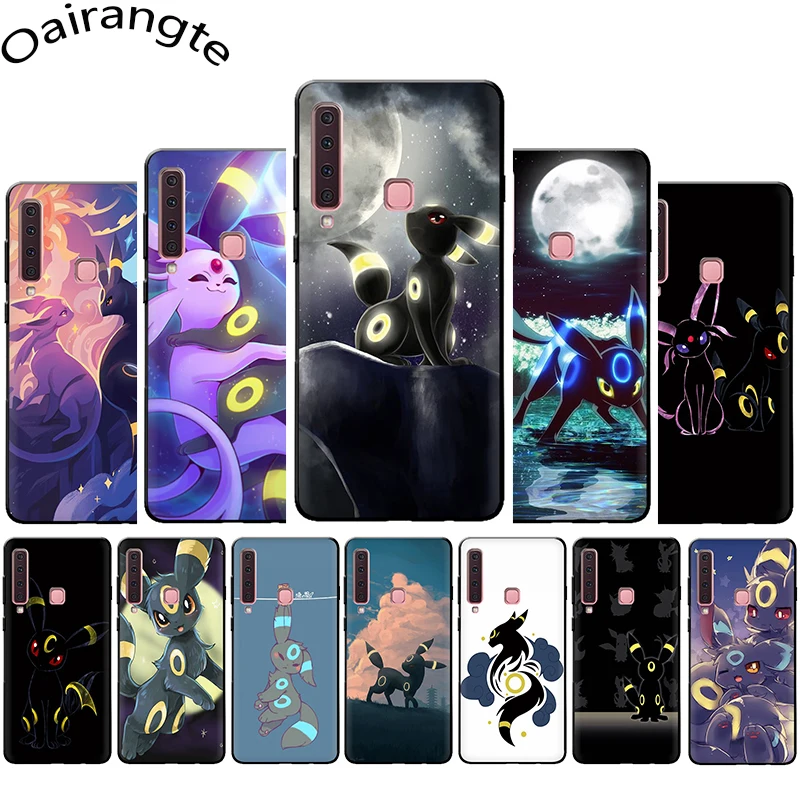 

Umbreon Pokemon Soft Silicone Phone Case for Samsung A3 A5 A6 Plus A7 A8 A9 A10s 20s 30s 40s 50s 60 70 J6