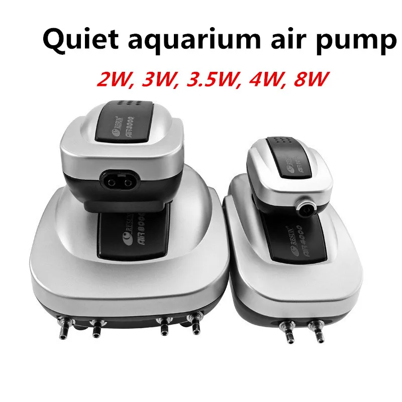New Quiet Aquarium Air Pump Fish Tank Air Oxygen Pump Aerator Aquarium Accessories For Fish