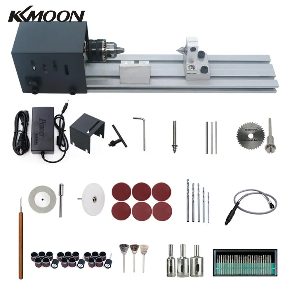 Mini Beads Lathe Polisher Machine Woodworking Craft DIY Rotary Tool