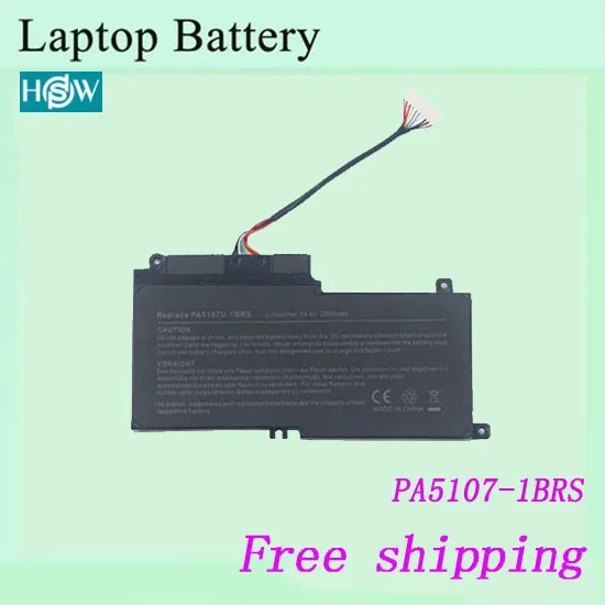 Аккумулятор для ноутбука TOSHIBA PA5107U-1BRS PA5107U PA5107 100% новый 14 4 В 43WH | Компьютеры и офис