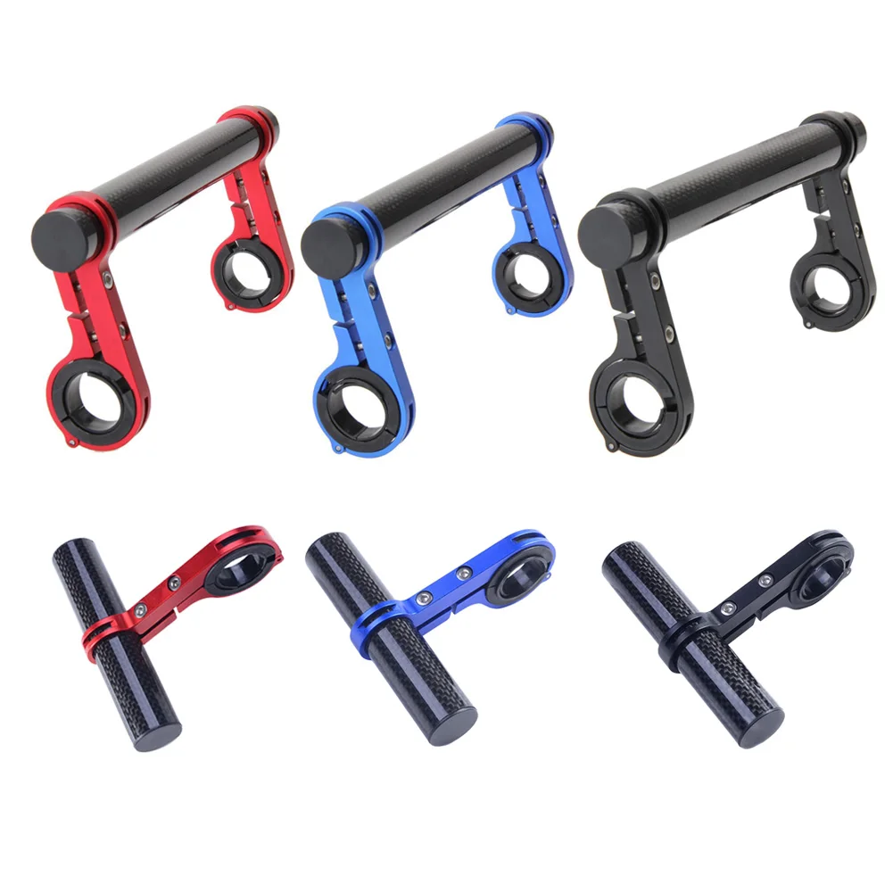 Cheap Cool Multifunction  Bike Holder Handle Extender Double Handlebar Flashlight PC Clip Bracket Bicycle Accessories ALS88 4