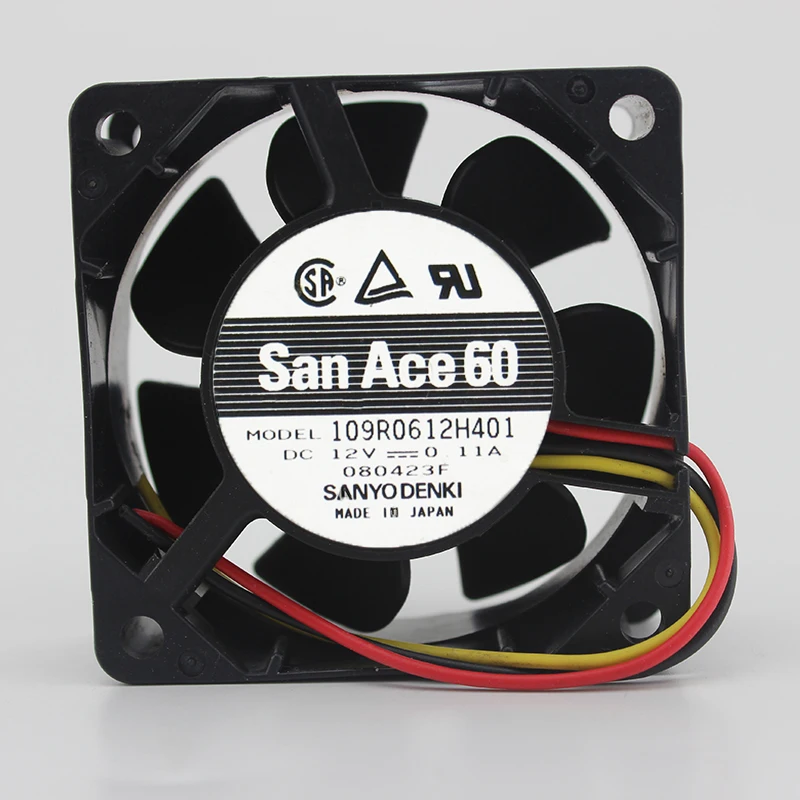 

Original authentic 109R0612H401 6cm 6025 DC12V 0.11A silent cooling fan