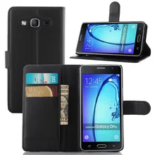 Чехол для Samsung Galaxy On5/On5 pro, 50 шт./лот, Роскошные ТПУ кожаный флип чехол бумажник, подставку и держателя карты, Новинка
