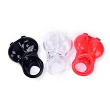 2Styles Male Scrotum Squeeze Ring Ball Stretcher Enhancer Penis Sleeve Scrotum Pouch Time Delay Cock Ring Chastity Cage Hot Sale stainless steel ball stretcher scrotum pendent penis locking rings male chastity device 600g f923