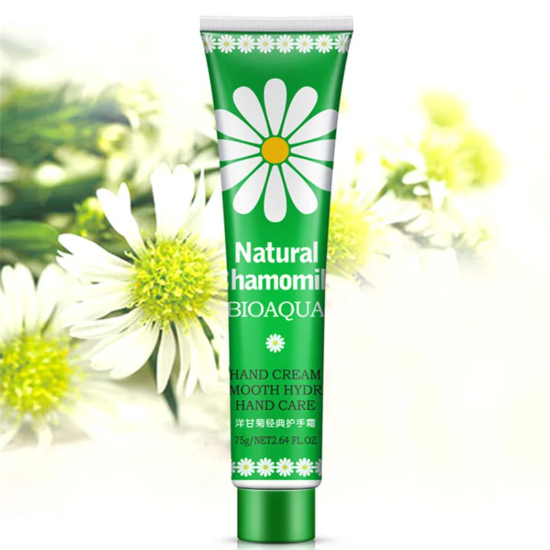 BIOAQUA Chamomile Hand Cream Moisturizing Anti-chapping whitening cream Hand care 75g