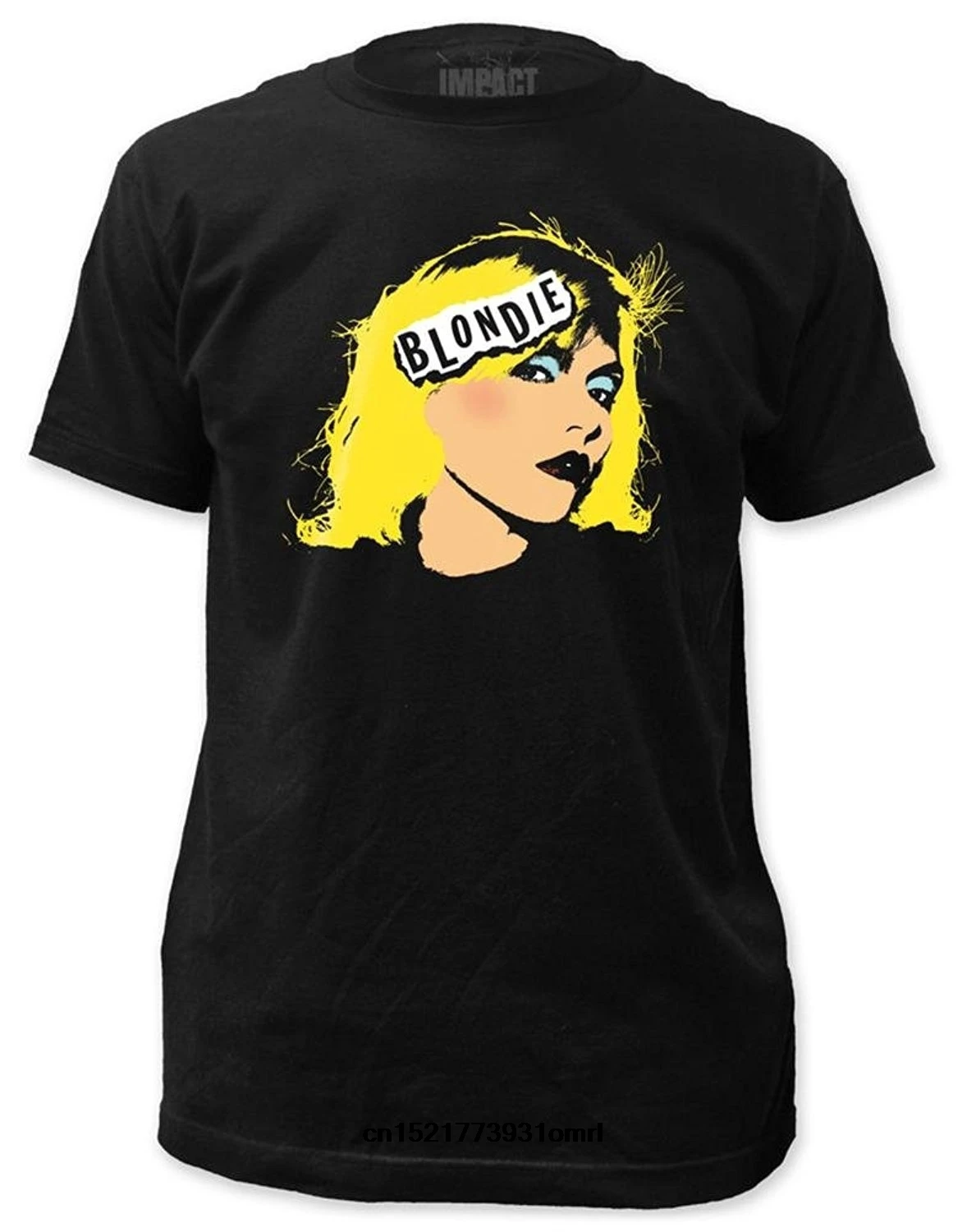 Возьмите Для мужчин футболка Blondie-лицо (slim fit) fortnite забавная новинка wo | Мужская