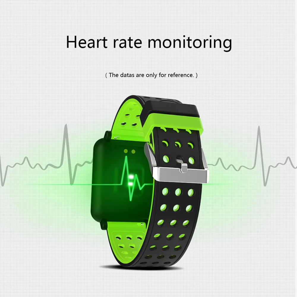 2019 Fashion Men Women Multiple Fitness Modes Exercise Smart Bracelet Heart Rate Monitor Blood Pressure Fitness Monitor Watch #A