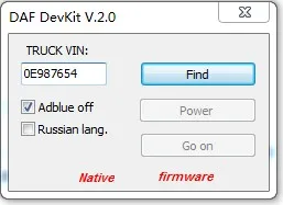 

DAVIE DEVELOPER TOOL for daf dev2ool for v.5.6.1 Unlocked