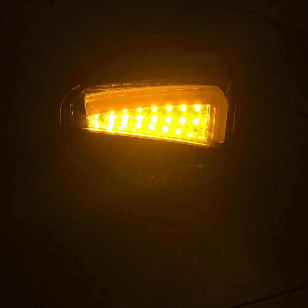 Голубой почвы BAY сигнал поворота/вождения светильник для Toyota Prius Hybrid 2012- лампа указателя поворота светодиодный 2012 2013