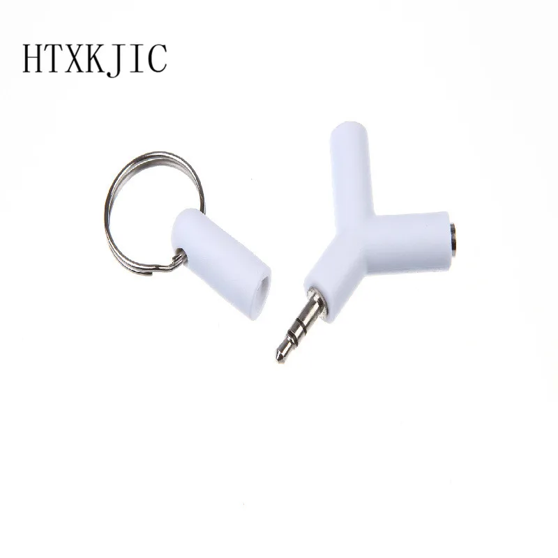 2017 3.5mm Double Jack Adapter to Headphone for Samsumg for iPhone MP3 Player Earphone Splitter
