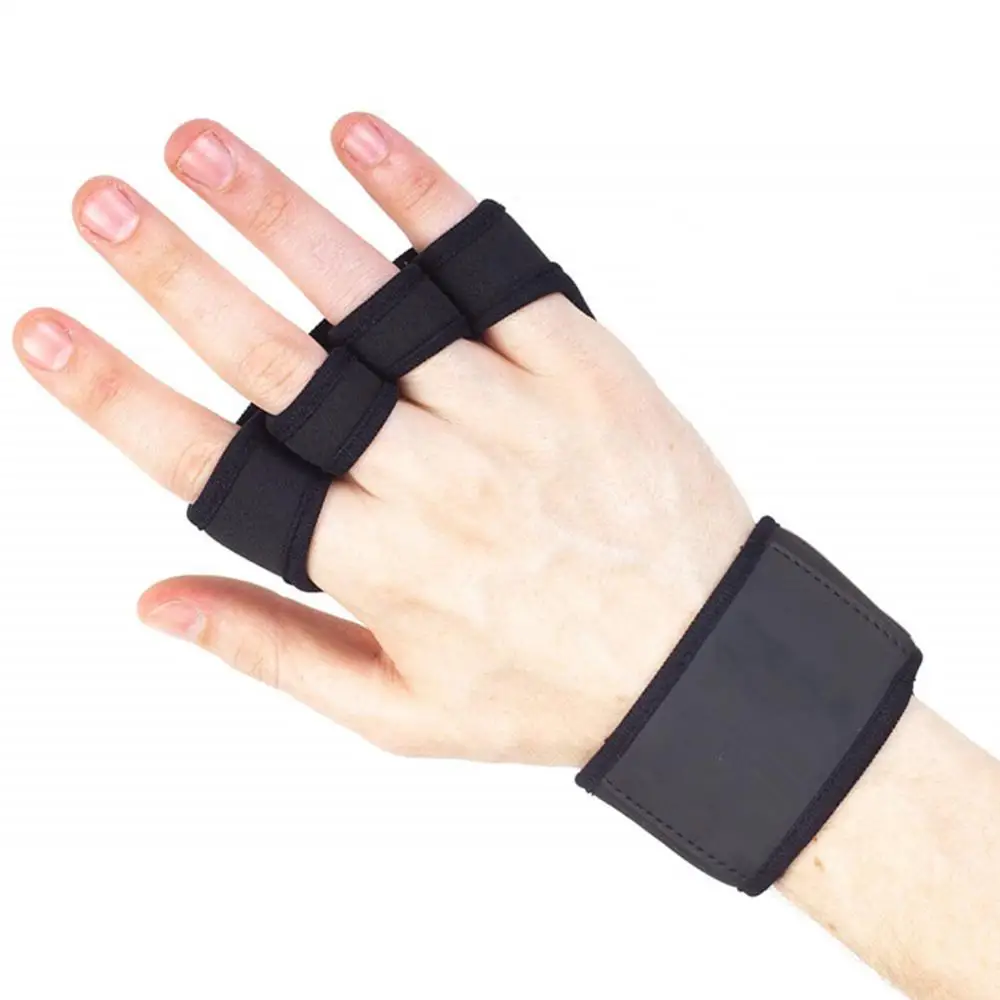 1 Pair Weight Lifting Training Gloves Fitness Sports Body Building Gymnastics Grips Gym Hand Palm Protector Gloves Random Color 1 Pair Weight Lifting Training Gloves Fitness Sports Body Building Gymnastics Grips Gym Hand Palm Protector Gloves Random Color