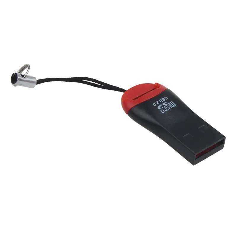 BINMER высокоскоростной USB 2,0 Мини Micro SD T-Flash TF M2 кард-ридер 90703