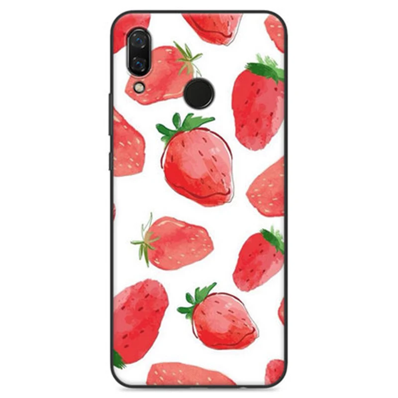 Чехол для Huawei Nova 3i милый мультяшный силиконовый мягкий чехол телефона Nova3i