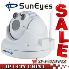 SunEyes SP P902WPTZ ONVIF Wireless PTZ Dome IP Camera 960P HD with Low Lux Two Way