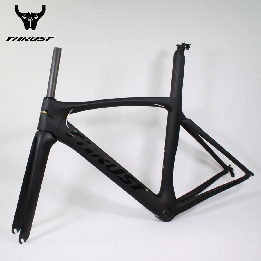 Cheap THRUST Carbon Frame Bicycle Carbon Road Frame 46 49 52 54 56 58 T1000 Chinese Carbon Road Bike Frame Bicycle Parts 0 Cheap THRUST Carbon Frame Bicycle Carbon Road Frame 46 49 52 54 56 58 T1000 Chinese Carbon Road Bike Frame Bicycle Parts 0