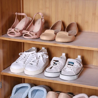 EVA transparent non-adhesive cupboard shelf drawer non-slip coating diamond striped mat 120 * 45cm / 150 * 30cm