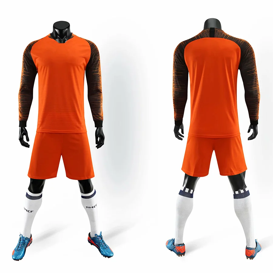 

Football Jersey Long Sleeve Casual Set Custom Adult Football Jersey Sweatshirt Long Sleeve Set Uniform Sports Running Set