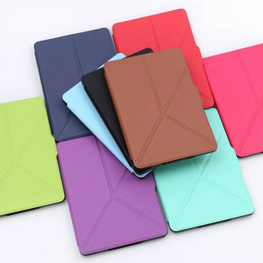 

1Pcs Ultra-thin Smart Cover Protector leather Durable Cover For 2016 Kindle Paperwhite Smart Cover Protector