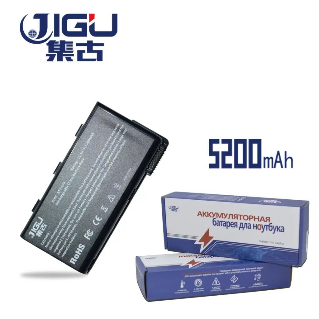 JIGU ноутбука Батарея 957-173XXP-101 102 BTY-L74 BTY-L75 для MSI A5000 CR500 CR610 CR610X CR620 CX500 CX600 CX605M CX610