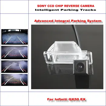 

HD CCD SONY Rear Camera For Infiniti QX50 EX Intelligent Parking Tracks Reverse Backup / NTSC RCA AUX 580 TV Lines