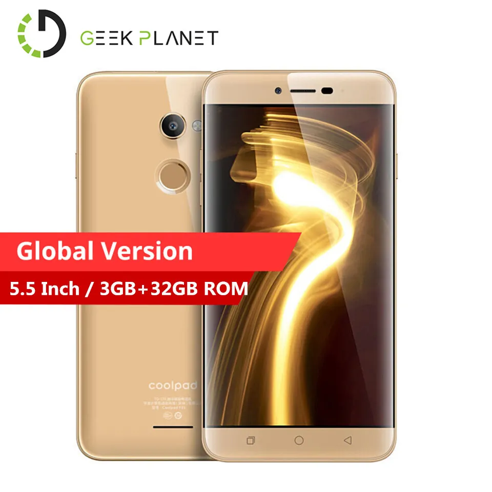 Coolpad Y91 3 ГБ Оперативная память 32 Встроенная Snapdragon 415 1 4 ГГц Octa Core 5 дюймов HD Экран