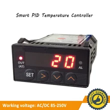 XMT7100 размер 48*24 мм программируемый умный PID цифровой контроллер температуры автомобильный детектор AC/DC 85-250 В