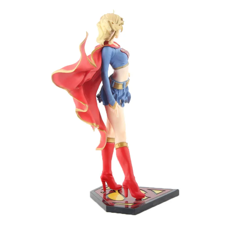 DC Comics Bishoujo Вселенная Супергерл фигурка Kotobukiya полная коллекционная игрушка 21 см